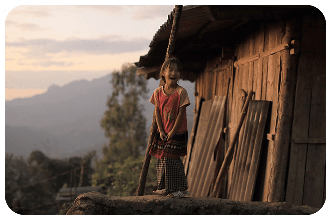 Hình ảnh các bé vùng cao Lai Châu