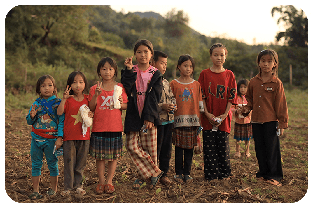 Hình ảnh các bé vùng cao Lai Châu